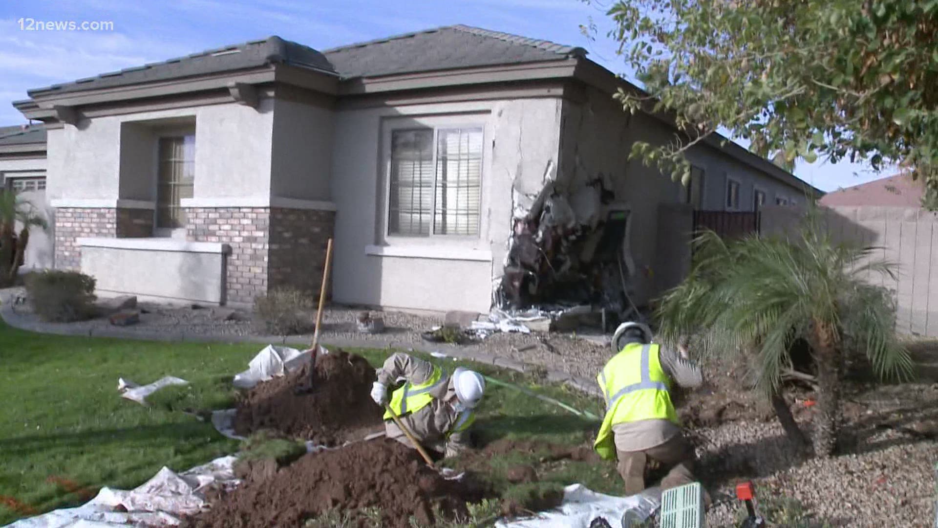 A 6-year-old boy went on a wild ride in Glendale Tuesday morning. The boy stole the keys to his parents' truck, driving it into a neighbor's home.