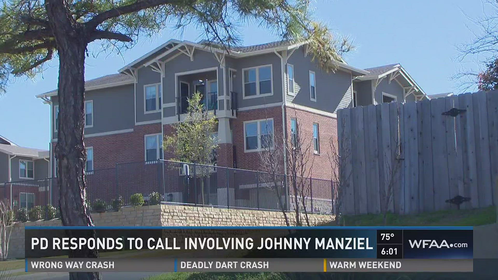 Fort Worth Police responded to an "altercation" involving Johnny Manziel and his ex-girlfriend. Philip Townsend reports.