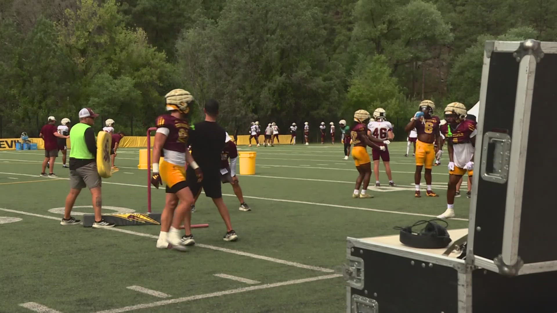 The Sun Devils are preparing for a season without their former teammate, Cam Skattebo.