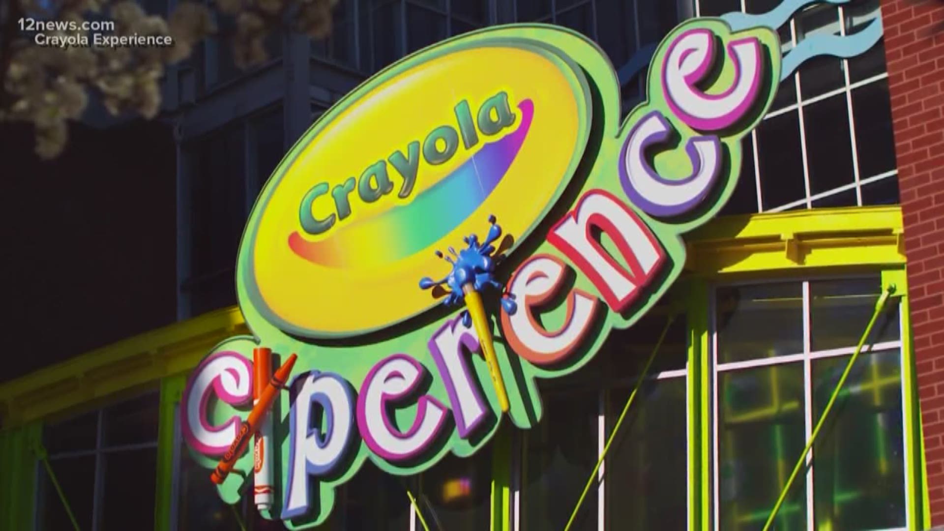 Monica Garcia shows us some of the cool things you can expect to see at the Crayola Experience in Chandler.