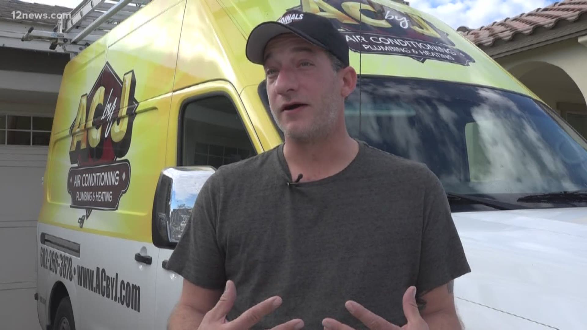 Timothy Anderson says the Verrado HOA claims his work truck violates the rules and told him he can't park it anywhere within the Buckeye housing community.