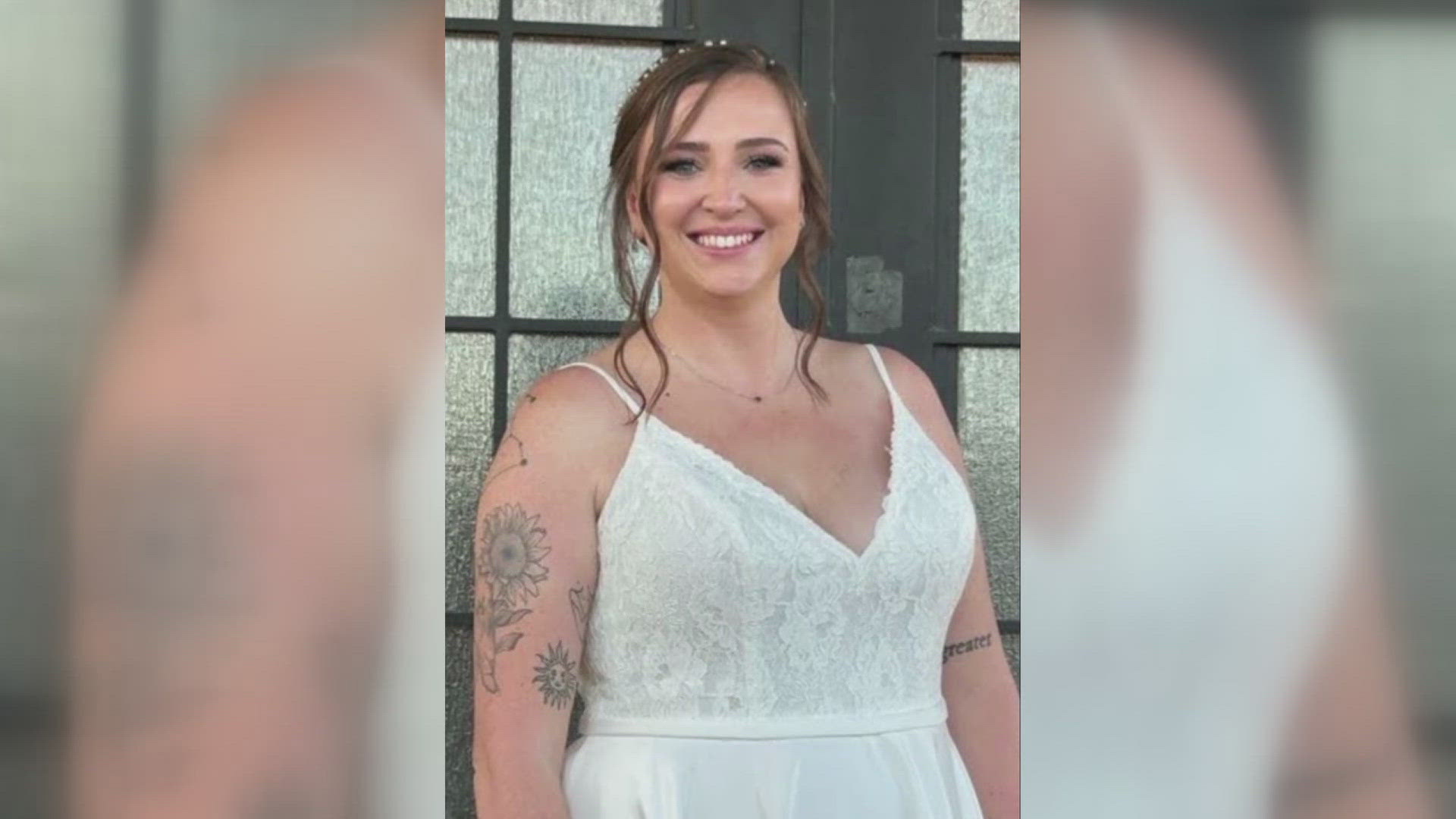 Chenoa Nickerson, 33, is still missing after being swept away by flash flood waters in the Grand Canyon.