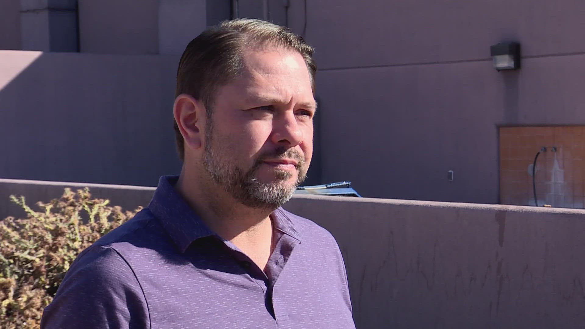 Democratic candidate for Arizona Senate casts his ballot, encourages