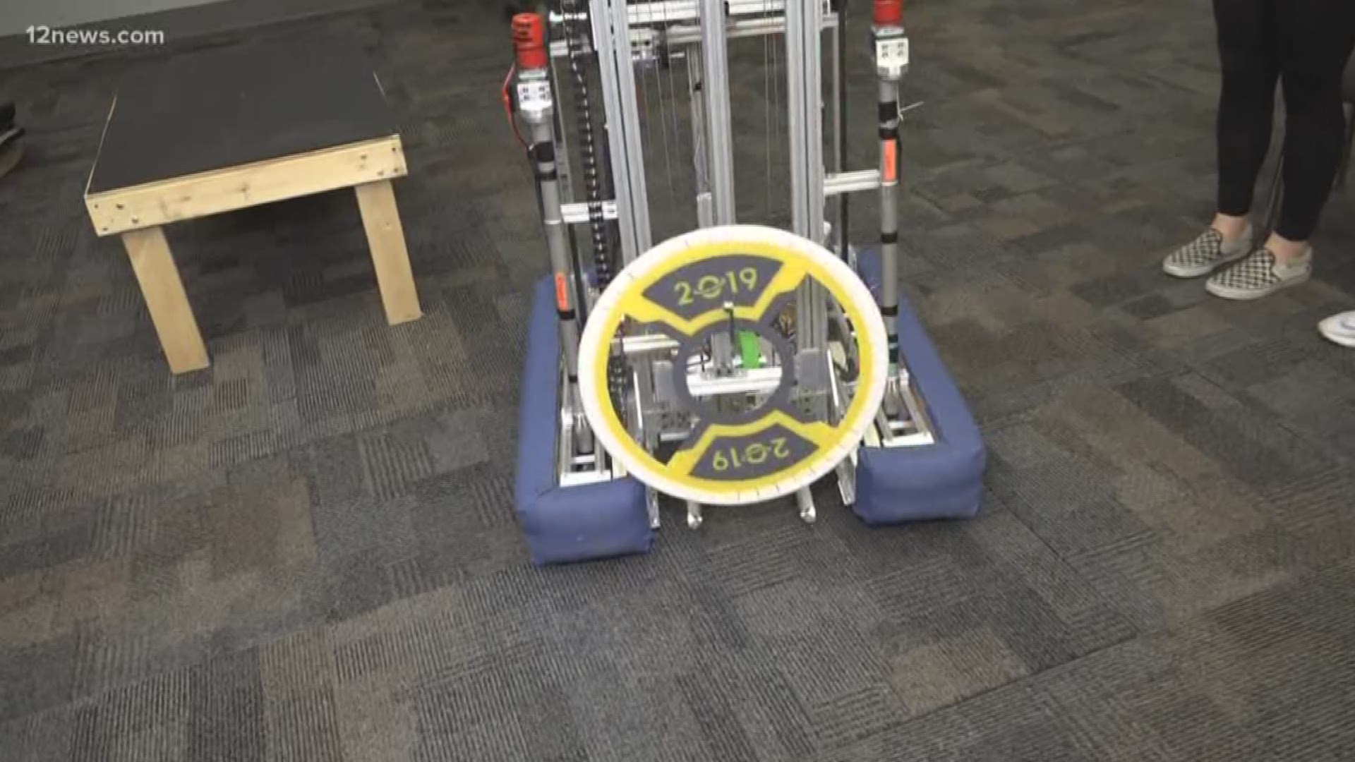 More than 40 teams from across the west will be competing in a three-day robotics competition at Grand Canyon University this weekend. One team from the Valley is dedicating their entry into the competition to Salt River police Officer Clayton Townsend who was hit and killed by a man who was texting and driving.