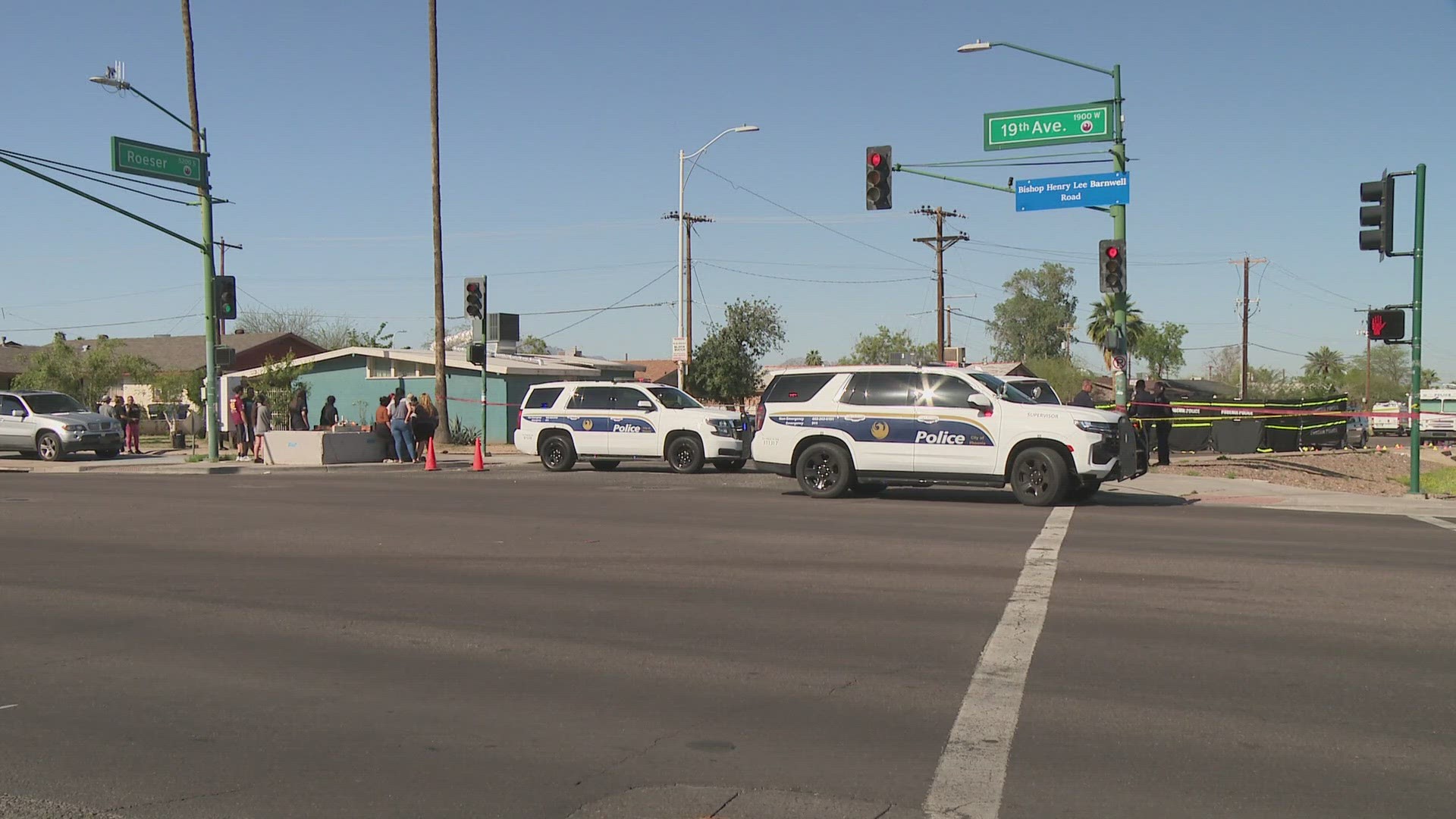 The shooting happened as the result of a fight near the intersection of 19th and Southern avenues in Phoenix. Watch the video above for the latest details.