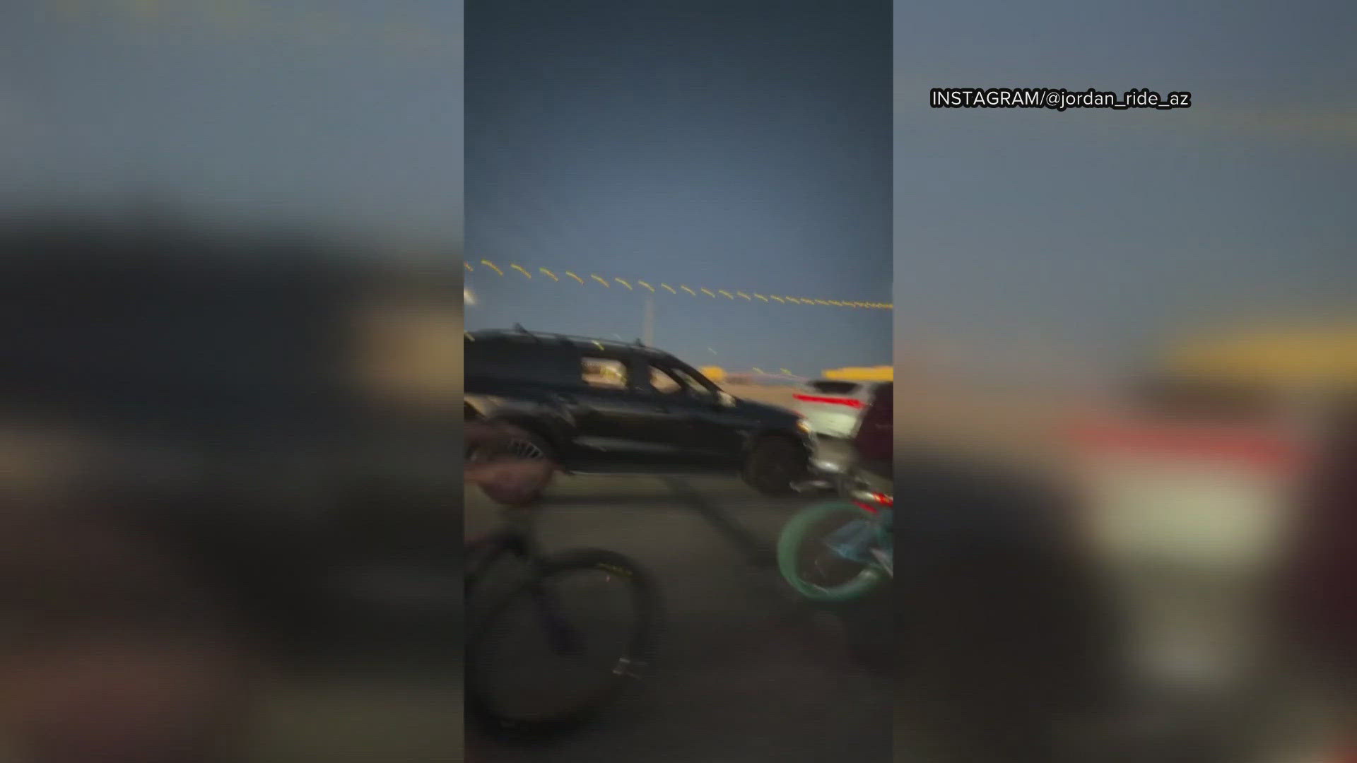 An alleged case of road rage was caught on camera in Tempe.
