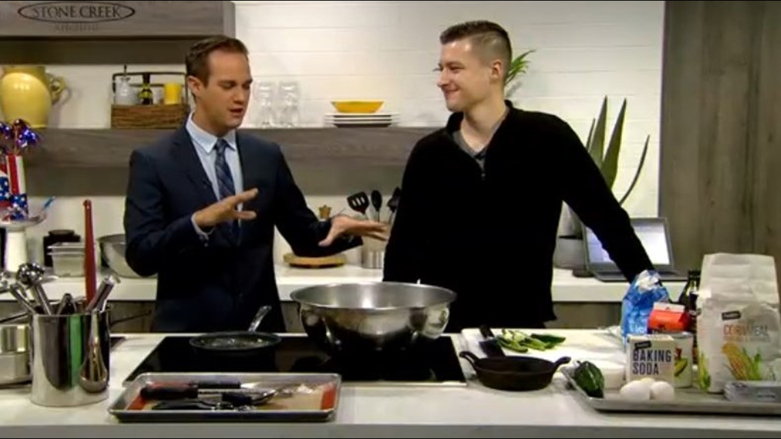 Chef Matt Jordan shares four recipes with 12 News