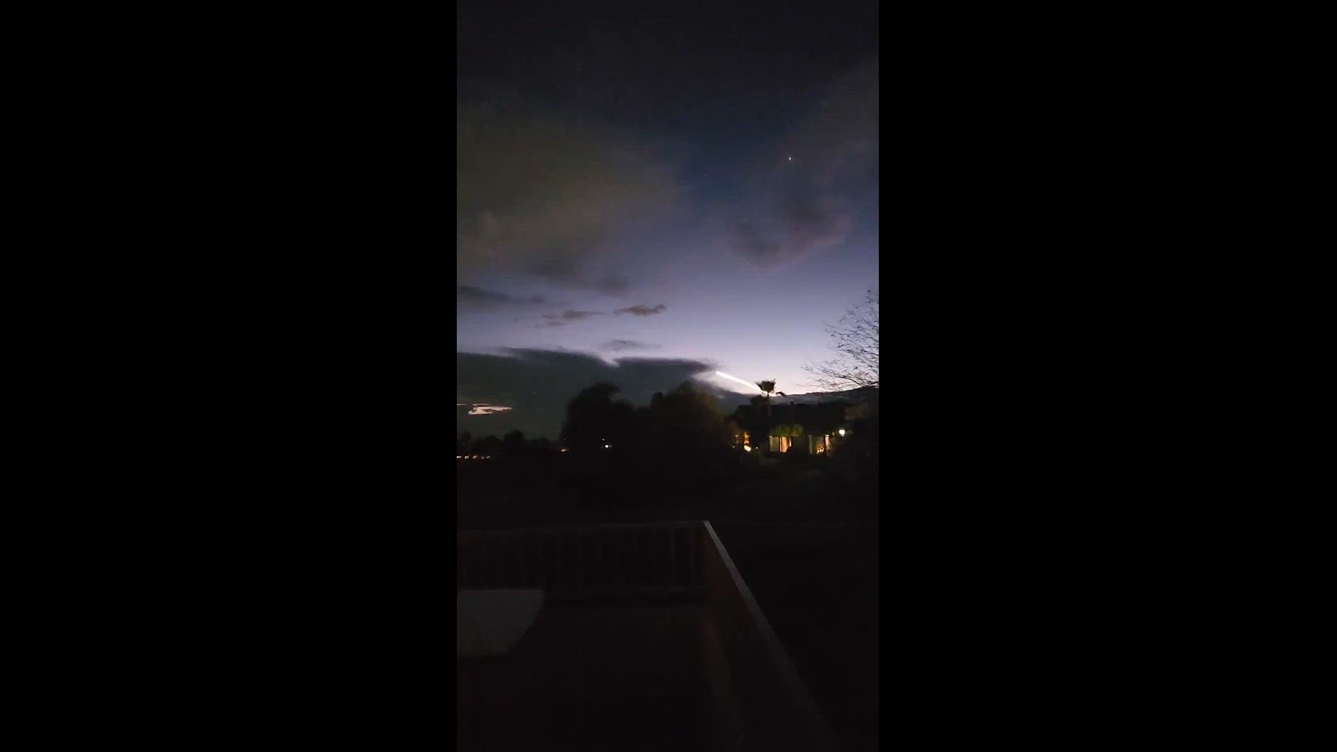 12News viewer Diedre Pierce sent in this video of the SpaceX Falcon 9 rocket launch as seen from Glendale on April 1, 2024.
Credit: Deidre Pierce