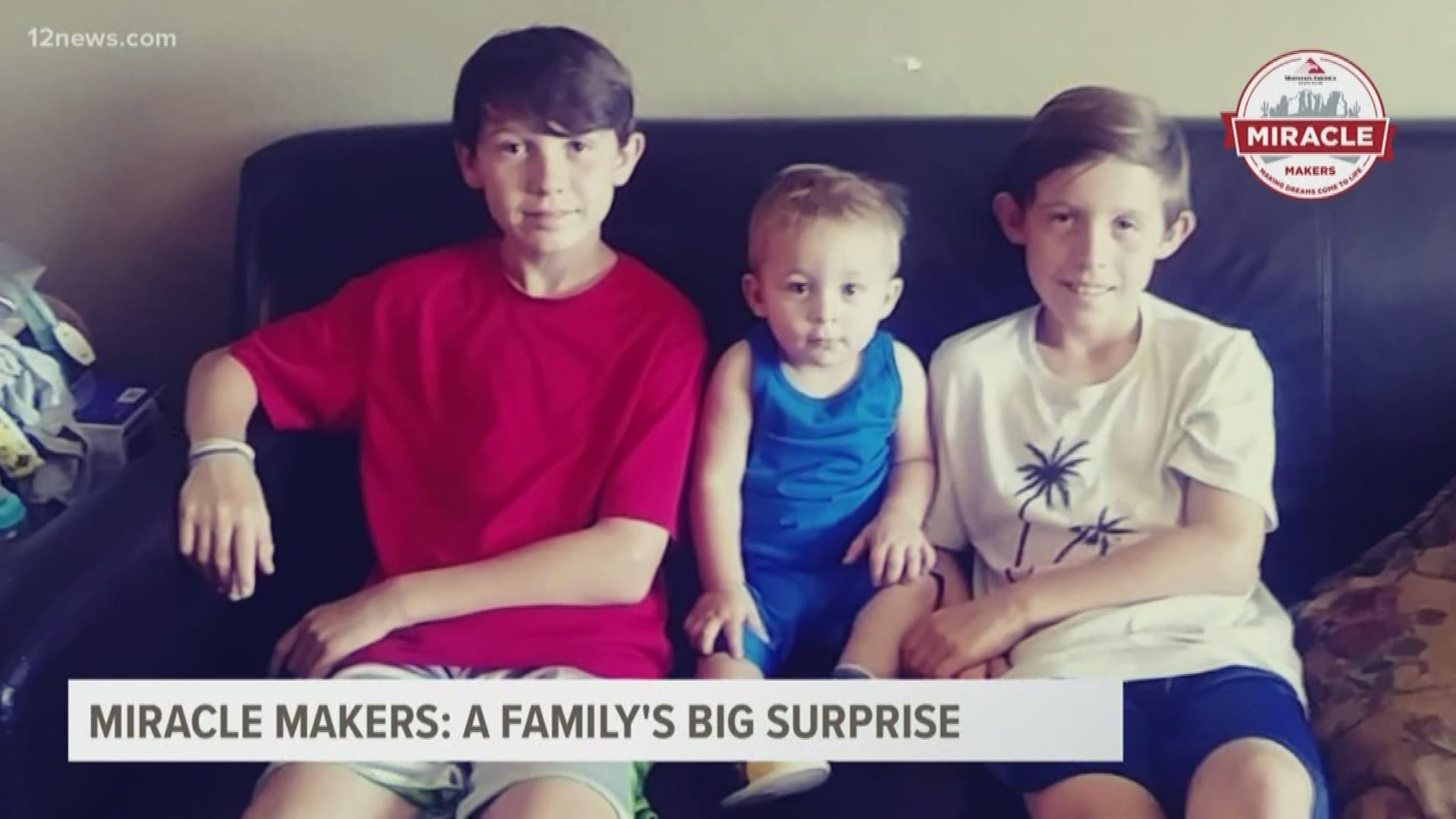 12 News and Mountain America Credit Union are surprising John and Suzi Perotti, who stepped in when their son had trouble raising his children.