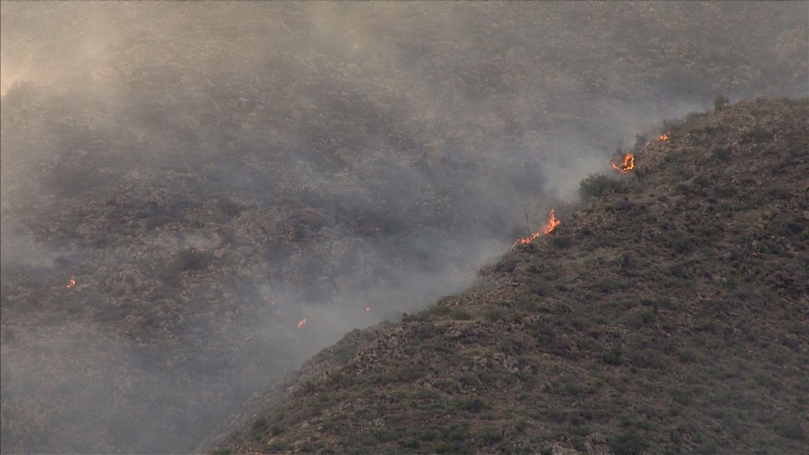 No Structures Threatened By Fire Burning West Of Black Canyon City ...