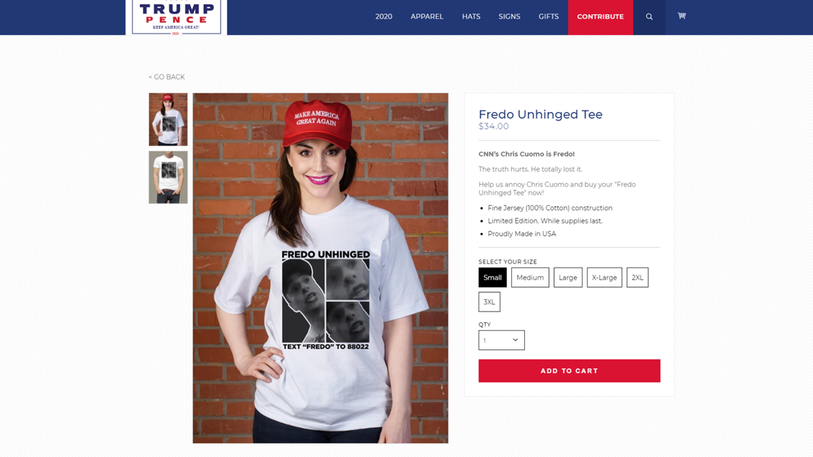 T shirt 2024 campaign websites