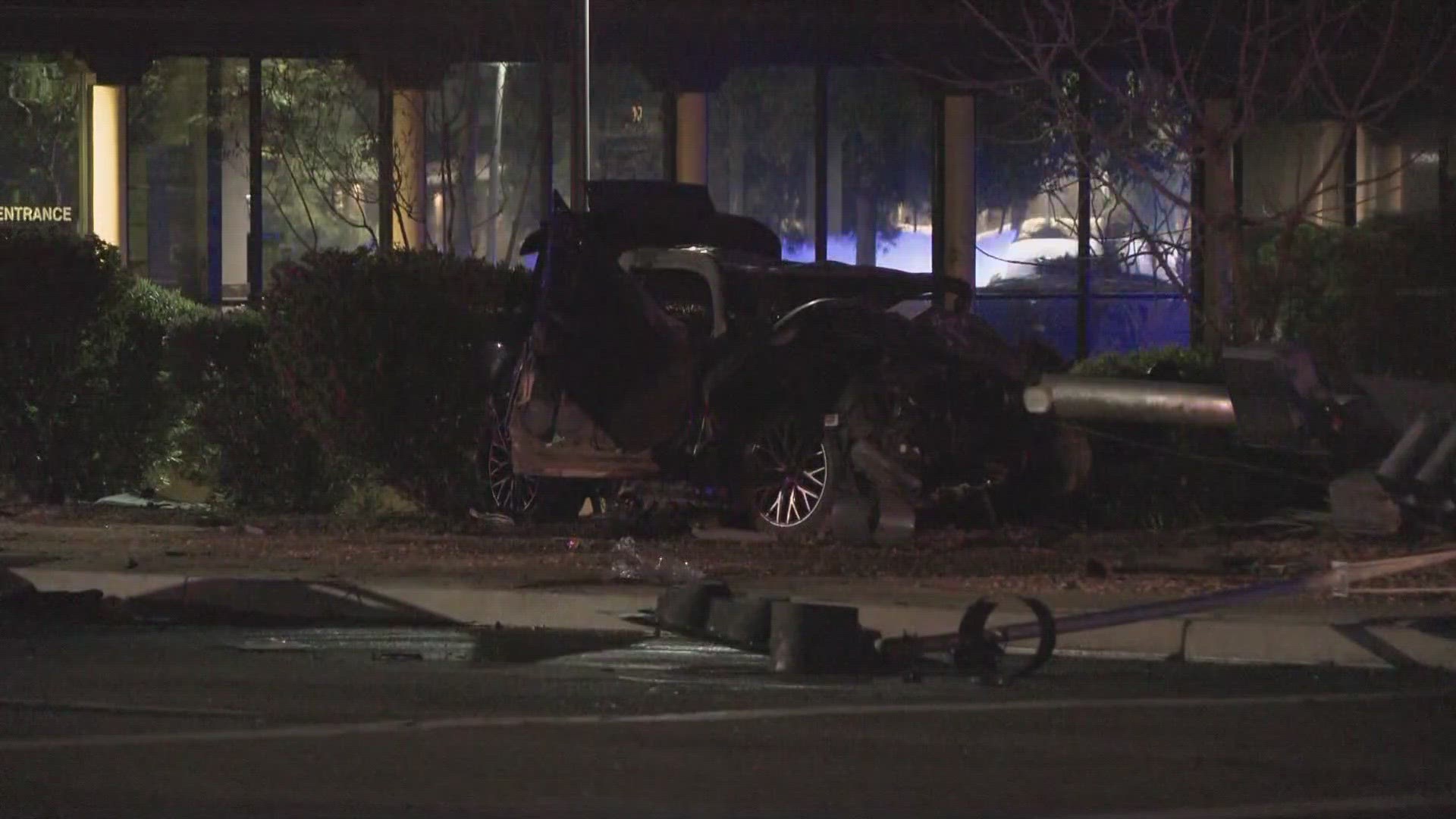 A person has died following a crash in Tempe Sunday evening.