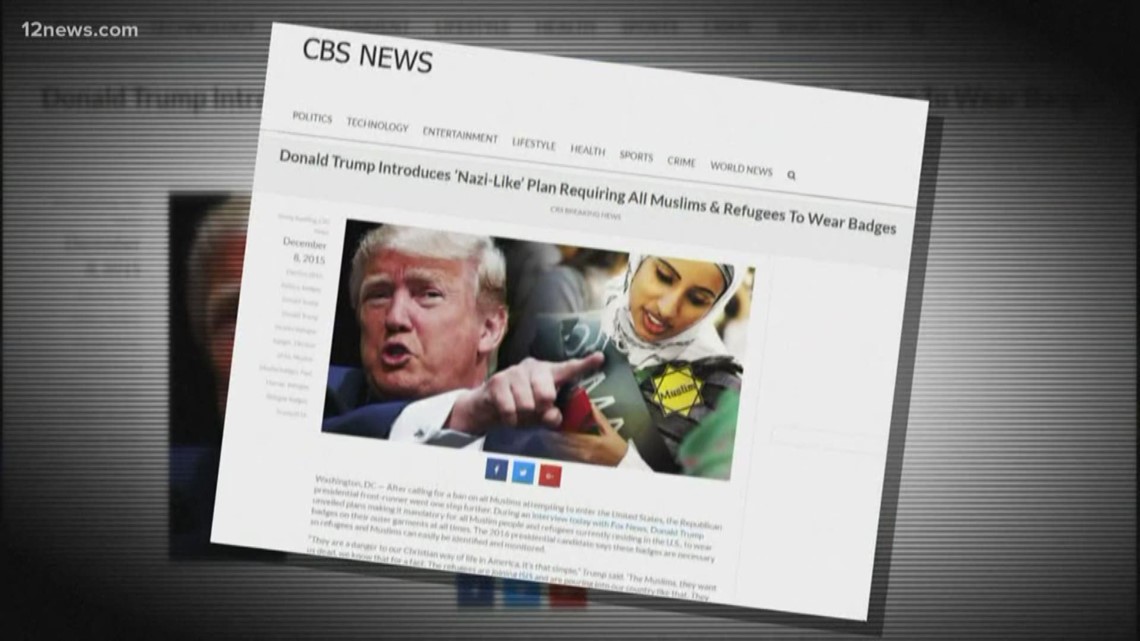 How to spot fake news during election season | 12news.com
