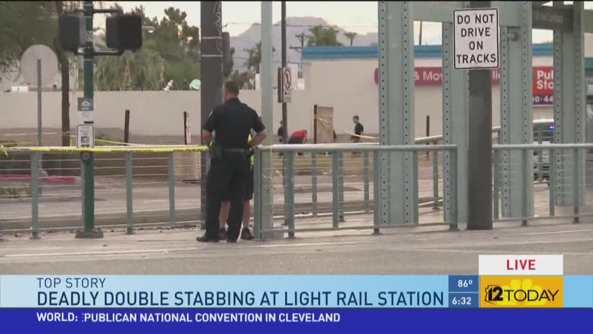 Light rail at 19th Ave. and Camelback reopens after deadly stabbing ...