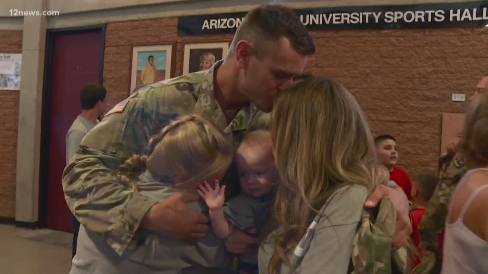 Nearly 400 Arizona Army National Guard soldiers prepared for a year-long deployment overseas Saturday with a special ceremony.