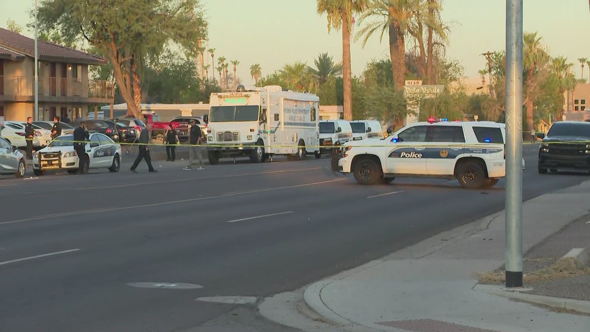 Police are investigating a shooting scene near 44th Street and McDowell Road in Phoenix. Here's what we know.