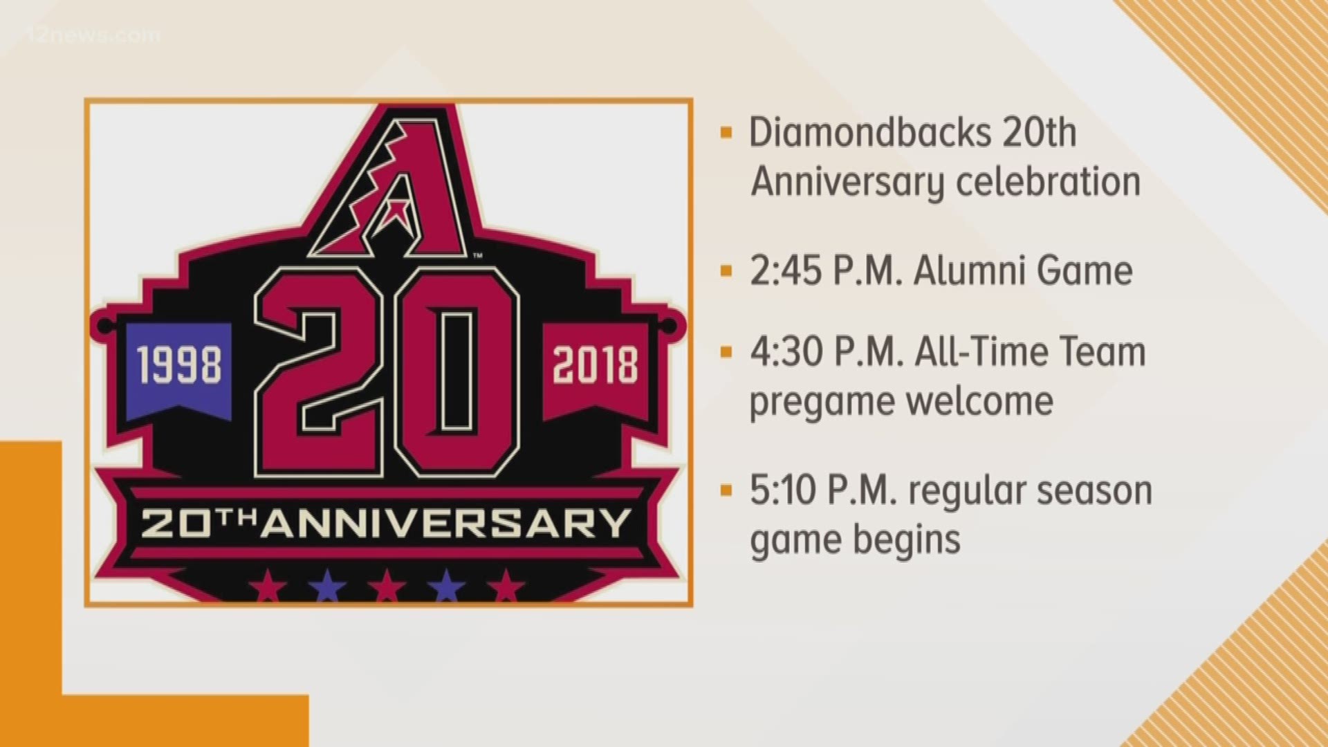 For the Diamondback's 20th anniversary the gift shop has some celebratory items to celebrate for a game.