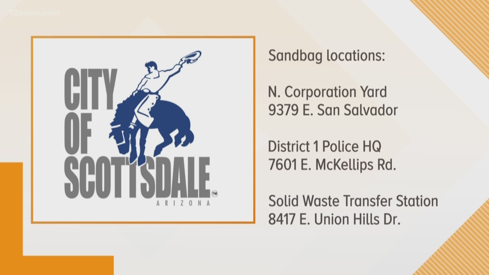 Fill up your sandbags in Scottsdale to protect yourself from flooding at your home.