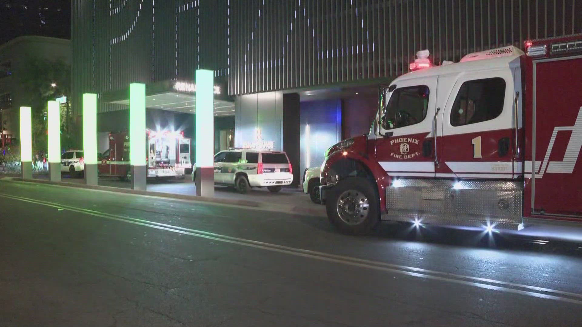 An investigation is underway after a shooting at the Renaissance Phoenix Downtown Hotel that left one woman dead early Friday morning.