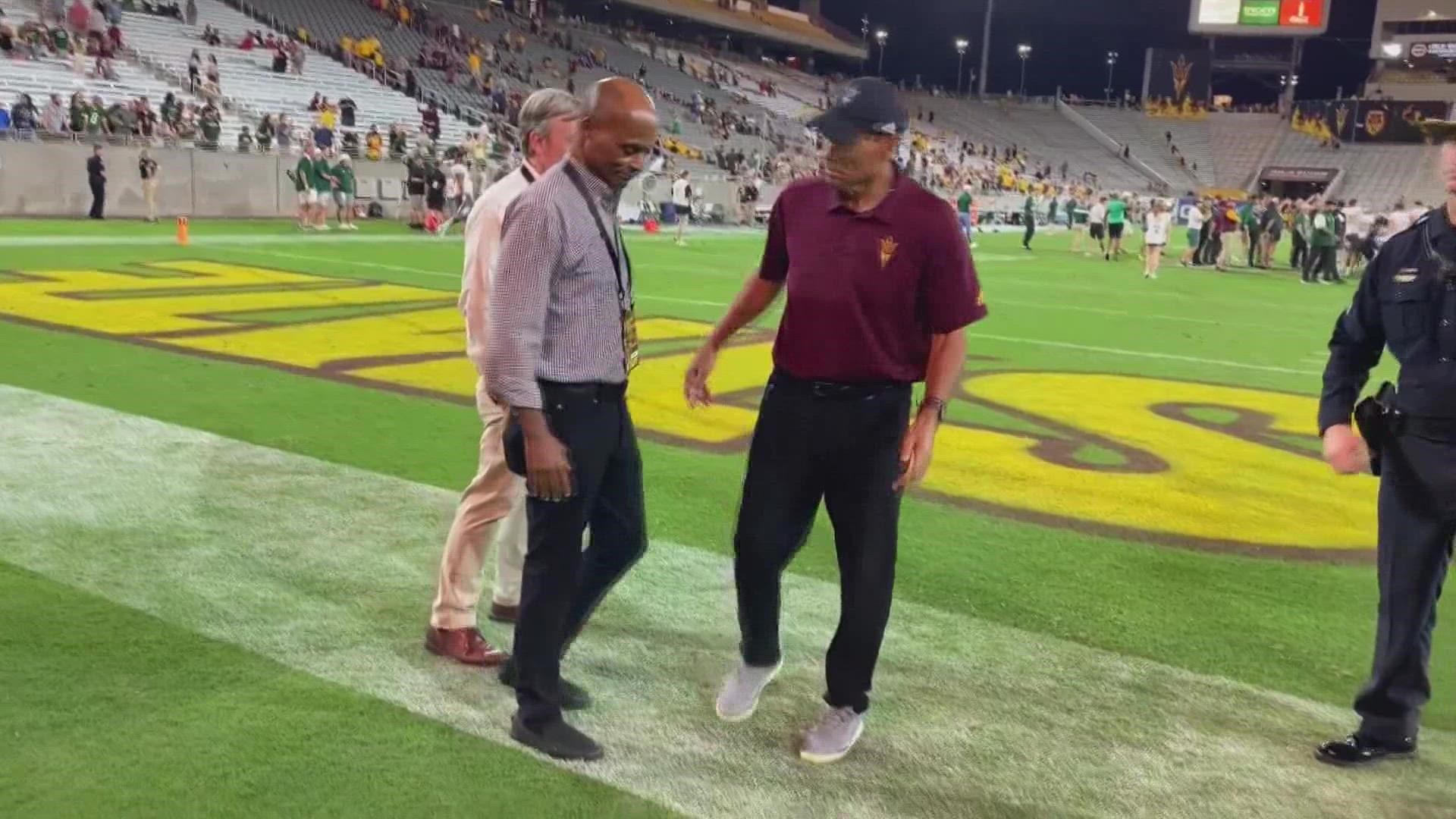 Arizona State University could be on the hook for a $9 million buyout of Edwards' contract.