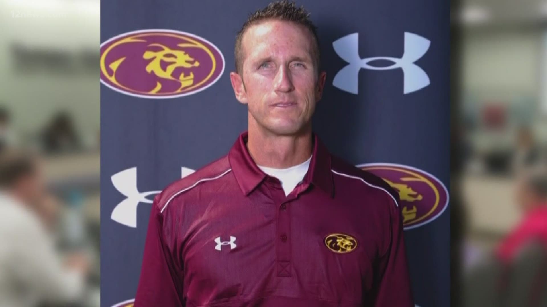 Mountain Pointe's head football coach speaks for the first time since one of his assistant coach's was fired for leaking plays and strategies to opposing coaches.