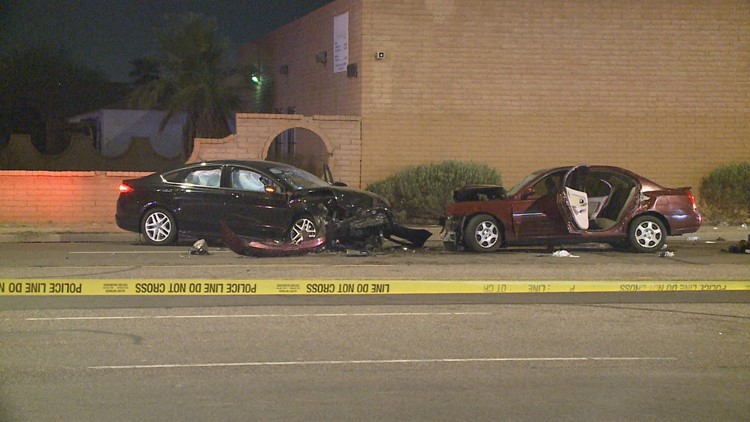 PD: Man killed in crash caused by suspected drunk driver in Phoenix