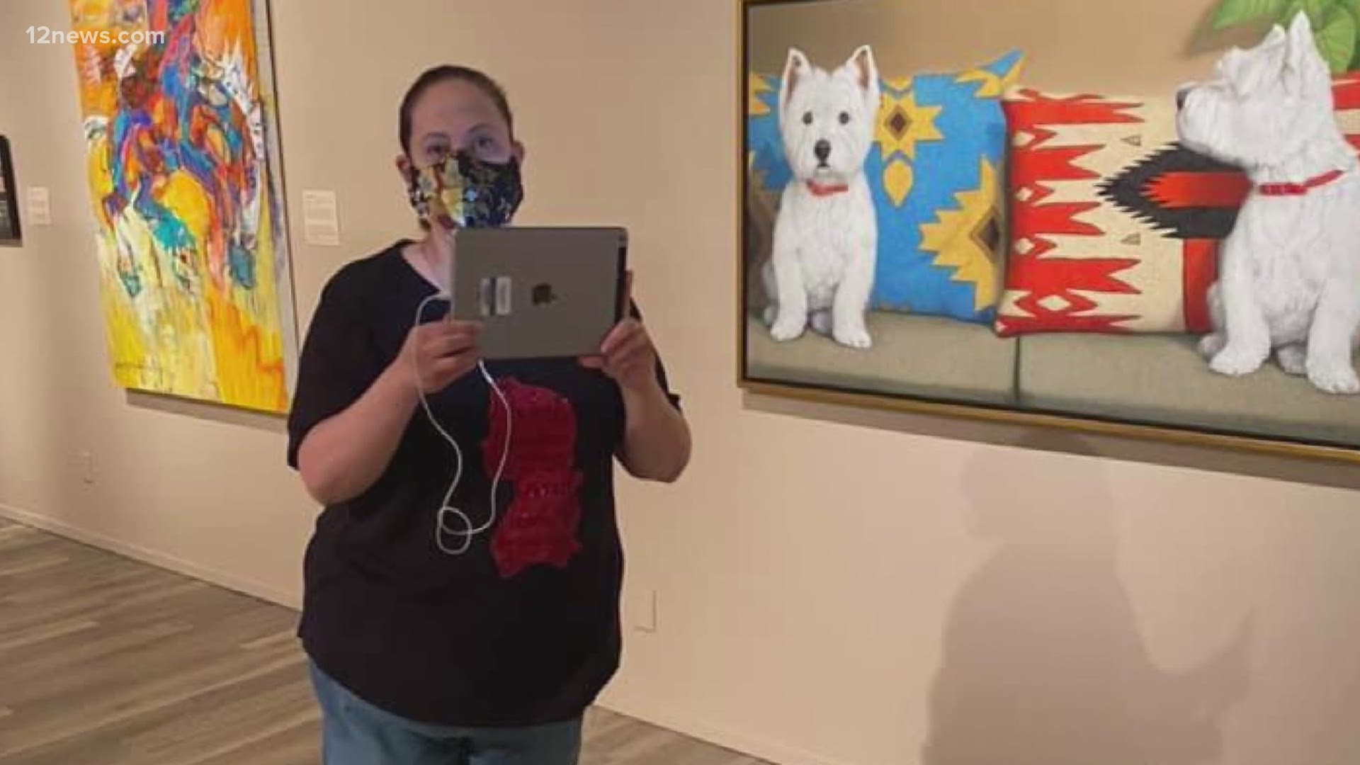 Where in the world is Mrs. Greene?': Valley art teacher takes her lessons  on the road | 12news.com