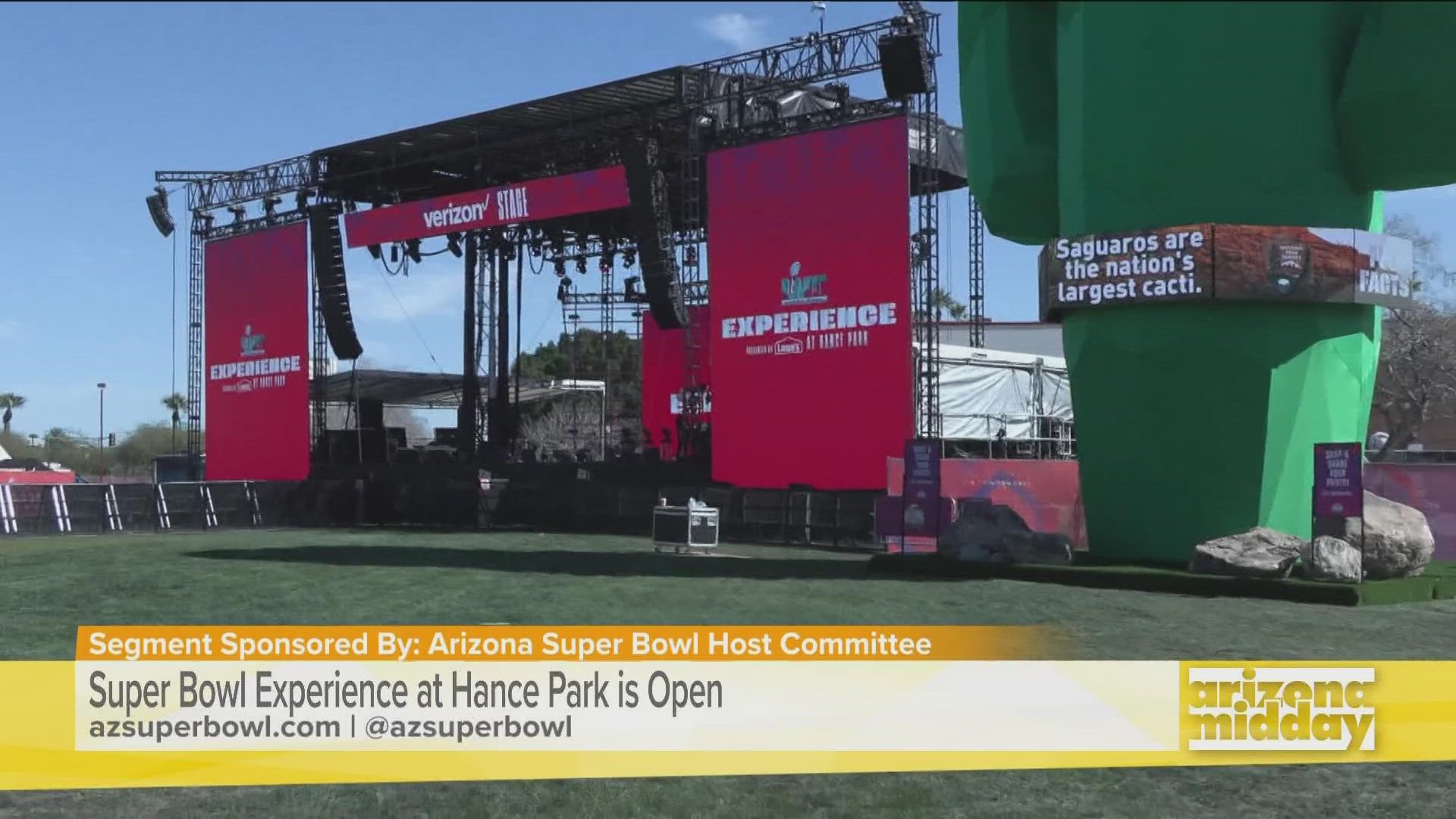 Here's what you can expect at the Hance Park Super Bowl experience