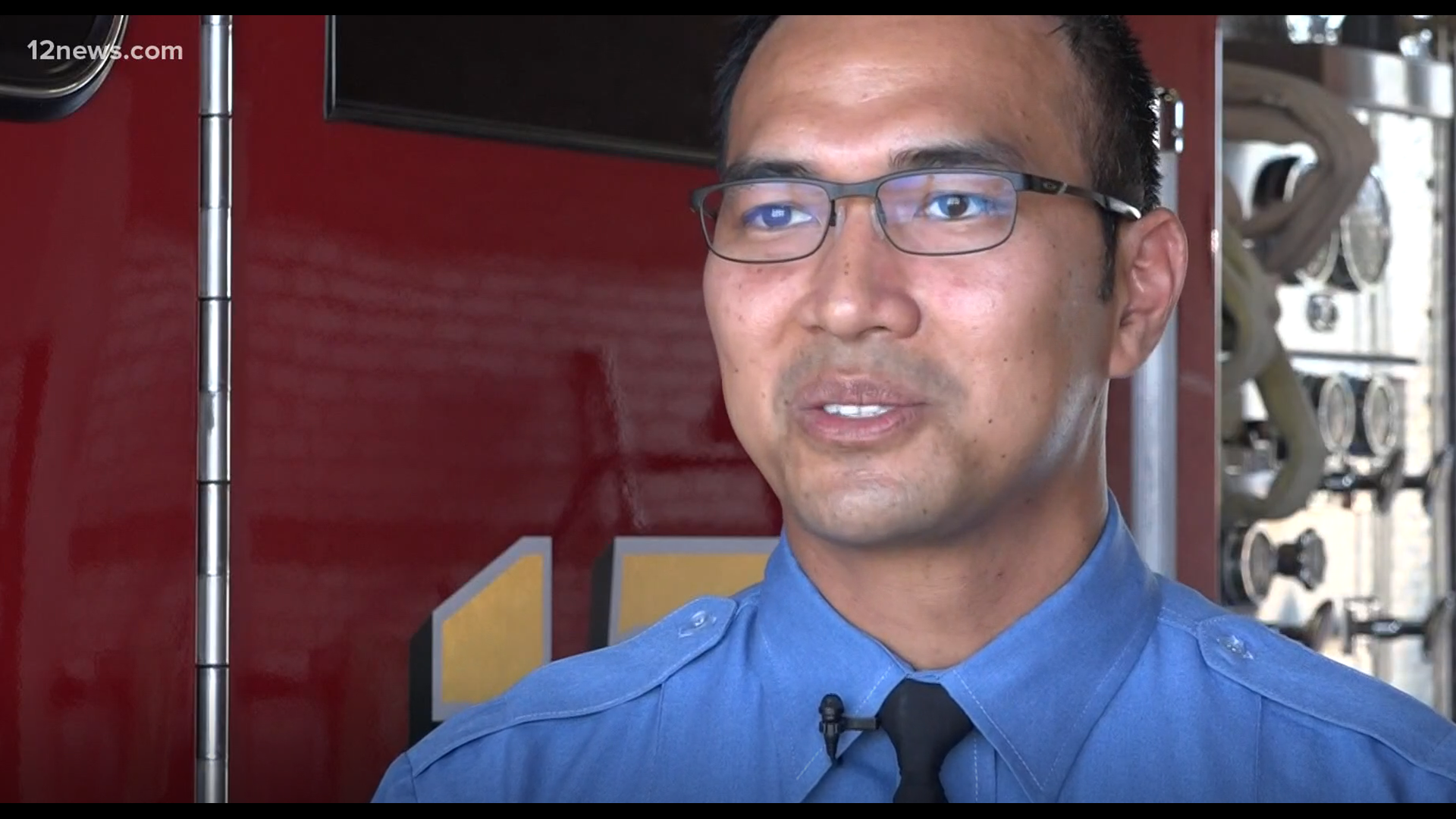 One Phoenix firefighter paramedic says he's serving the community in his role because of the opportunities the U.S. gave him and his family after they fled Cambodia.