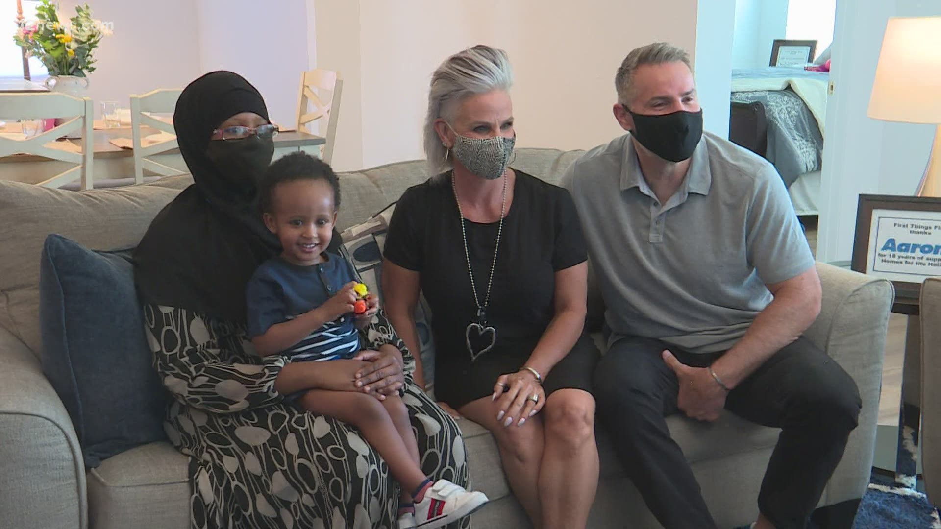 A single mother is now a first-time homeowner. She was treated to an early Mother's Day surprise by Kurt and Brenda Warner!