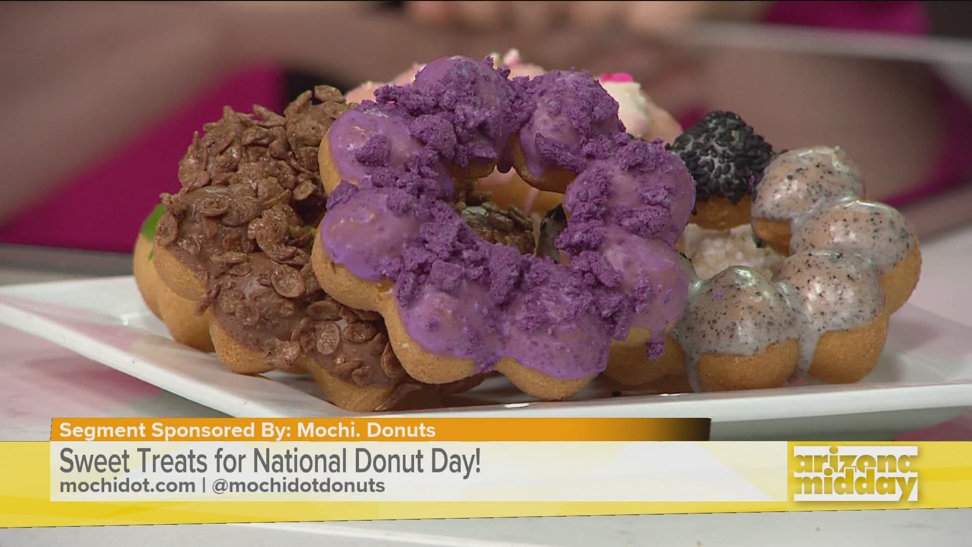 Nicole Williscroft co-founder and owner of Mochi.Donuts tells us what ingredients make their donuts so unique.