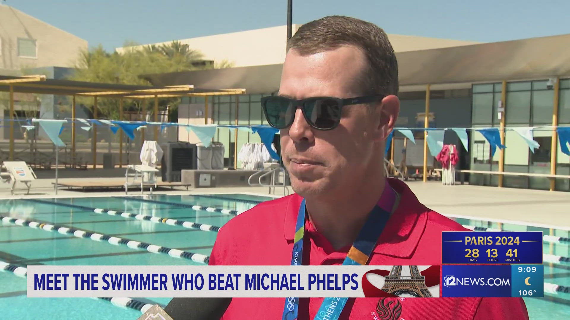 The South African swimmer is now a coach at Phoenix Swim Club in Paradise Valley.