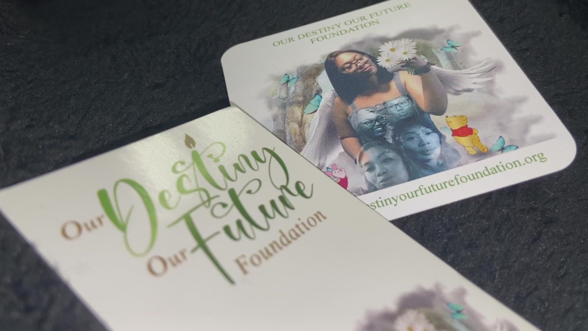 Destiny McClain was killed by a stray bullet while ordering at a food truck in 2021. Her family has created a scholarship and foundation in her memory.