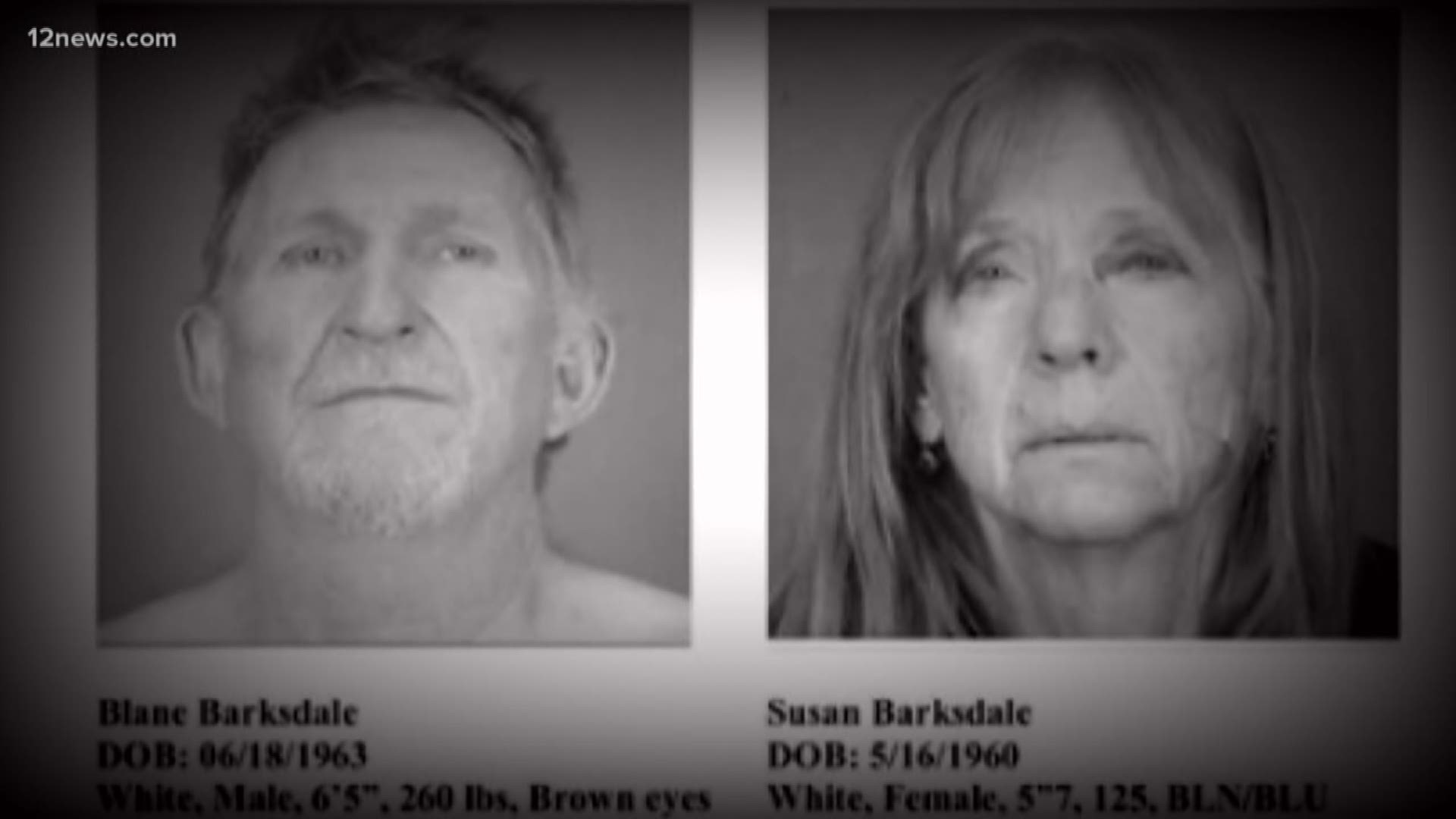 It's been two weeks since Blane and Susan Barksdale, a fugitive couple wanted for murder, escaped. The U.S. Marshals think the couple are in the Snowflake-Show Low area. The U.S. Marshals have now placed the couple on the top 15 Most Wanted list.