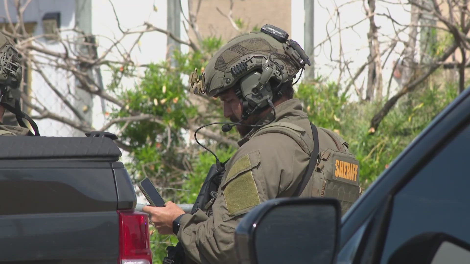 SWAT surrounds home after deadly shooting in Guadalupe | 12news.com