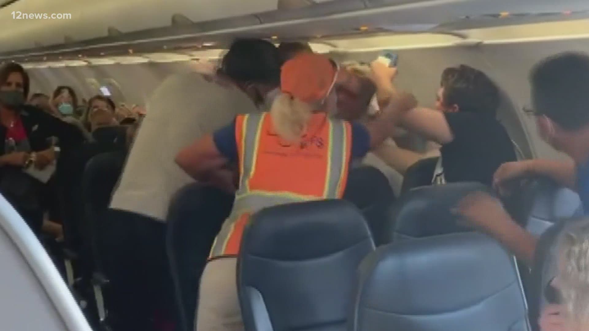 The latest incident happened on a flight from Mesa Gateway Airport to Utah over the weekend. It started with an argument about face masks.