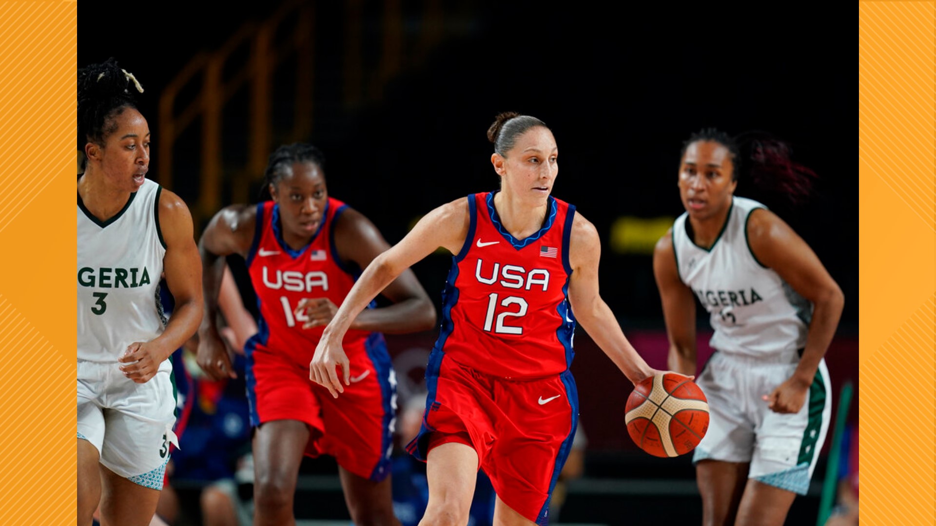 Phoenix Mercury Players Lead U.S. Women's Basketball To First Tokyo ...