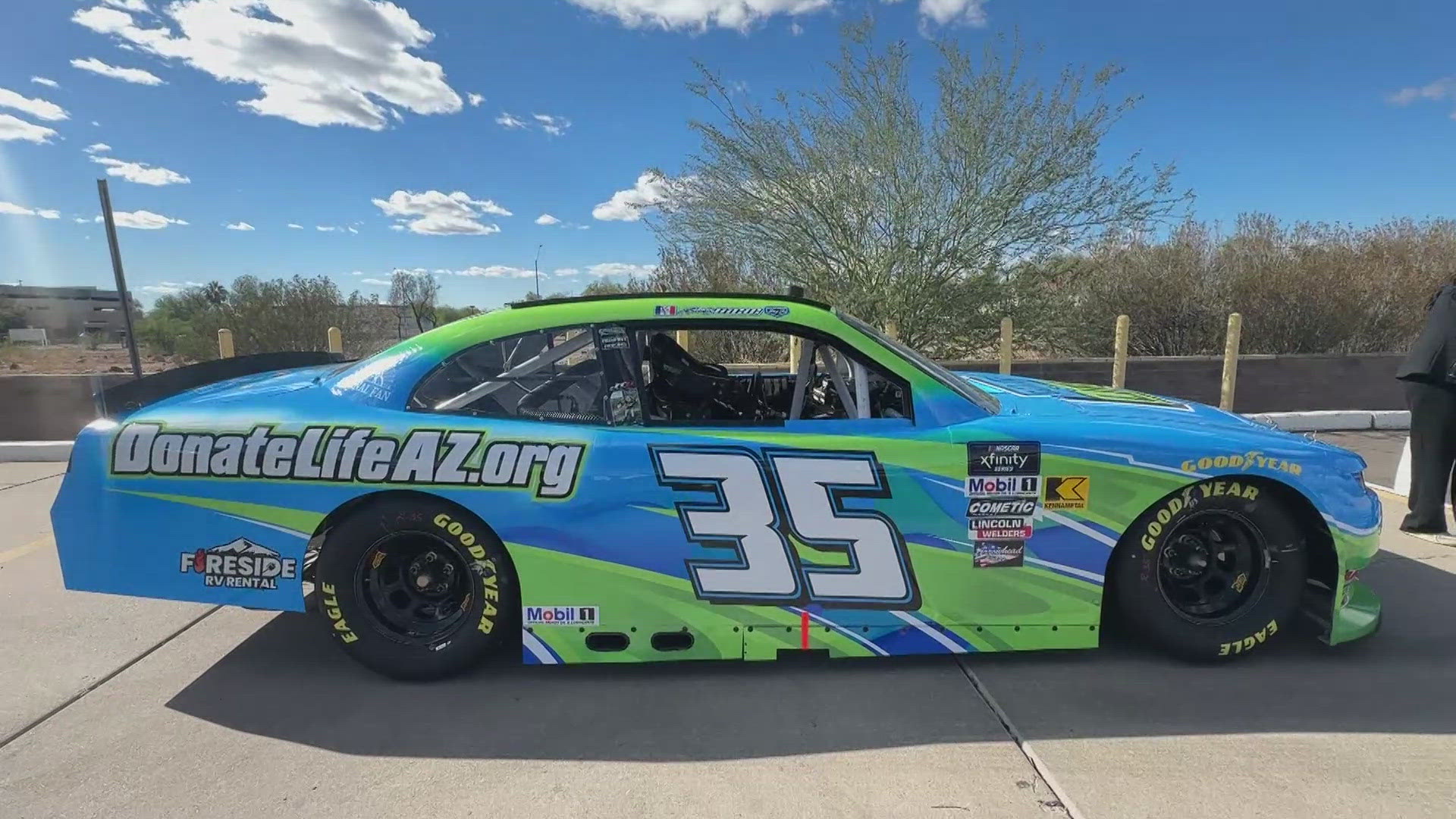 One NASCAR driver will be honoring Samuel Duke, who was an organ donor.