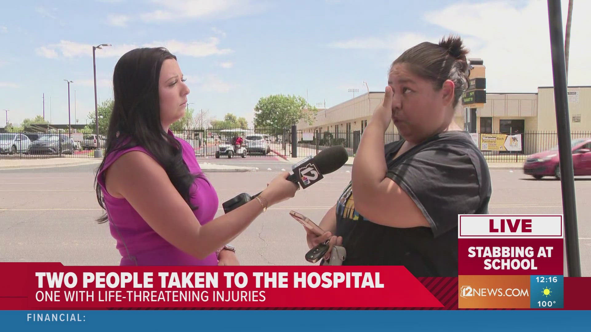 12News spoke with a mom of a student from Maryvale High School who is 