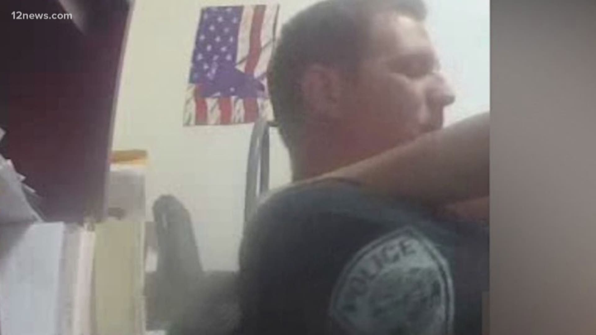 Video shows Anthony Doran, a Superior police sergeant, turning on his department-issued body camera and pointing it towards himself before engaging in sexual activity with a woman in his office. A still image of a naked, underage girl was also found.
