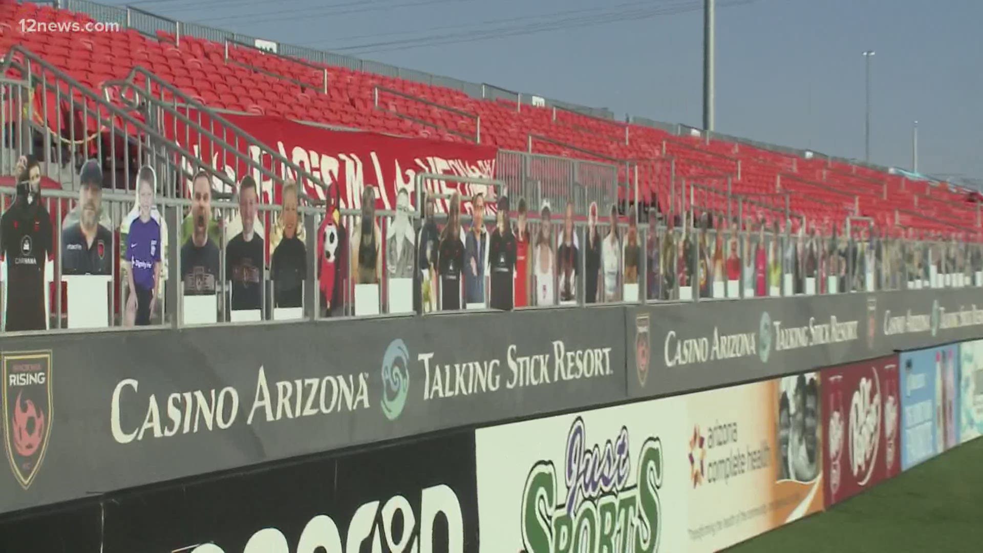 Phoenix Rising FC will head to the pitch, although without fans, in the city's first professional sporting event since the pandemic began.