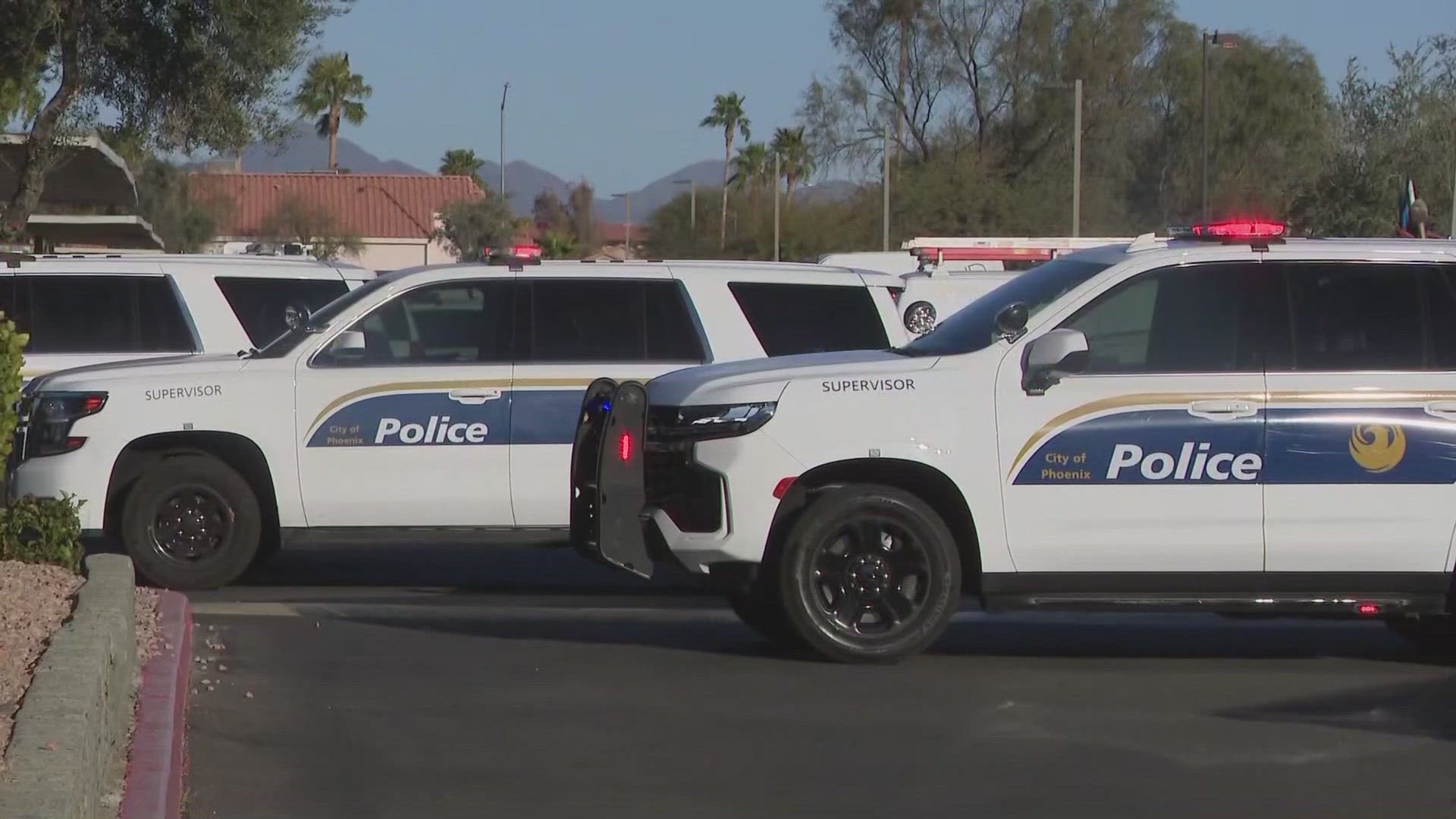 Officers attempted to stop the man for a possible DUI investigation when he grabbed a handgun from his car door, the Phoenix Police Department said.