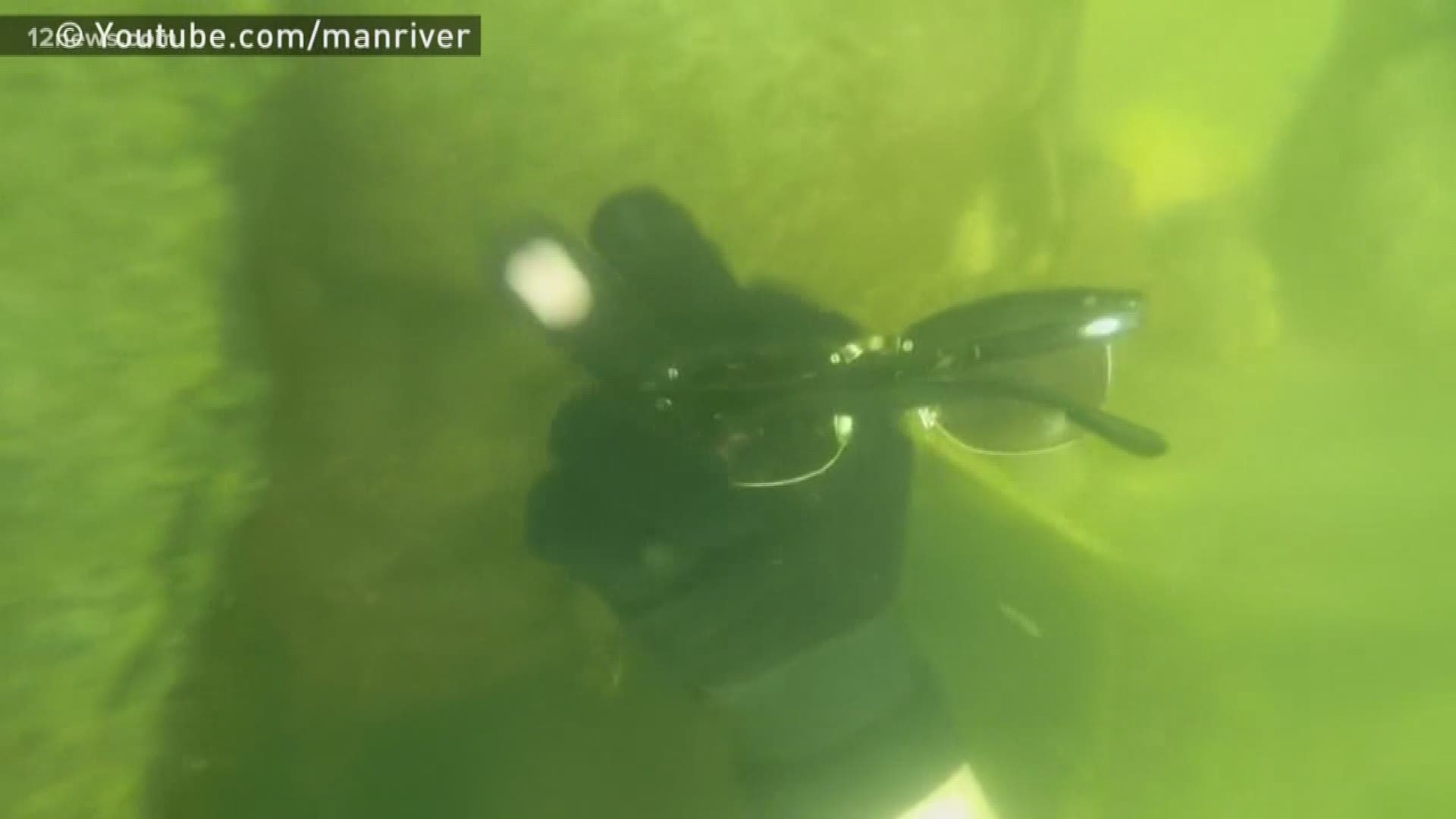 A Valley scuba diver is now a YouTube star, Dallas, who finds  treasures in the Salt River.