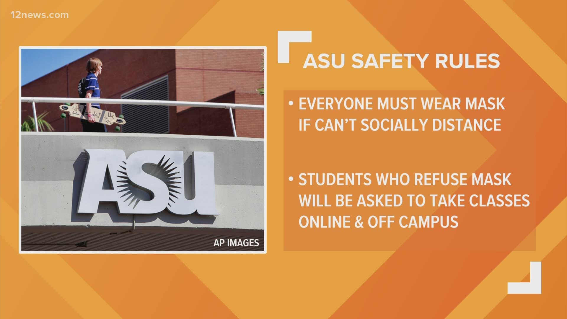 Arizona State University is starting in-person classes on Thursday, but the school year will look different due to the coronavirus pandemic.