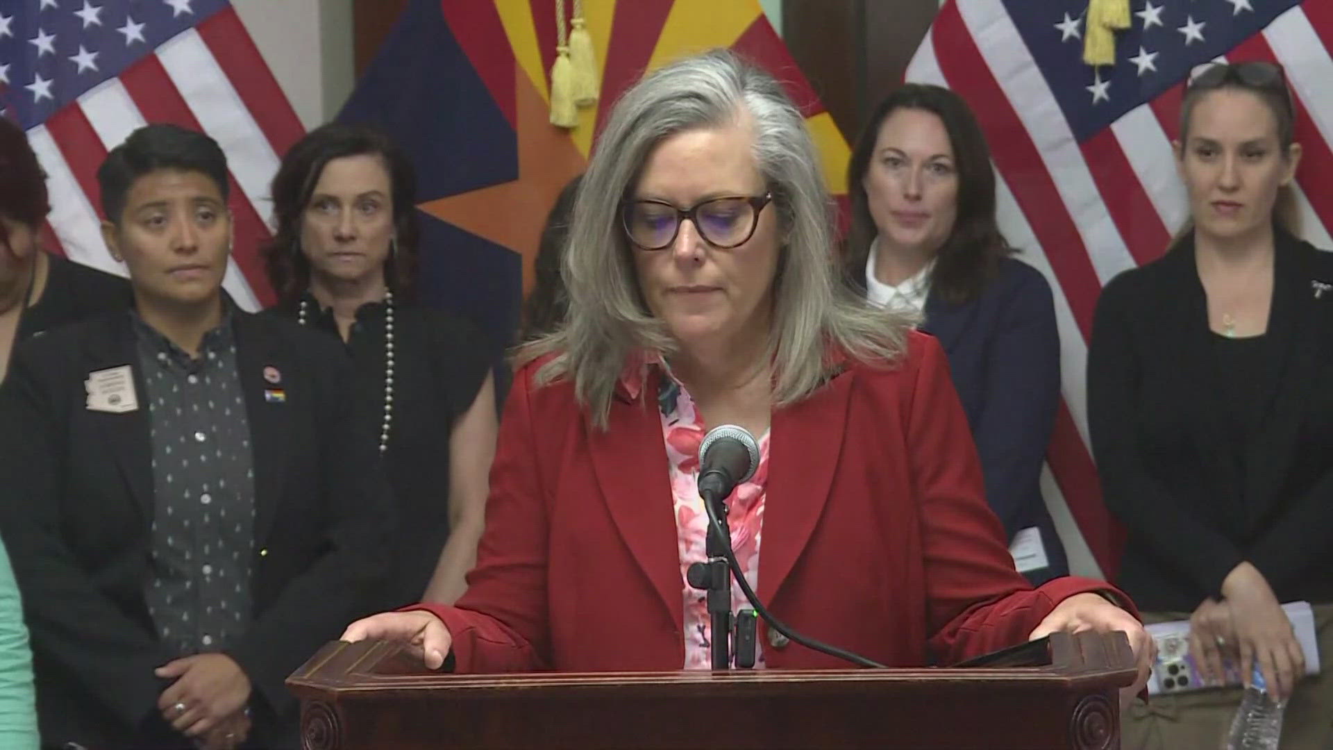 Arizona Gov. Katie Hobbs vetoes bill on antisemitism in public schools ...