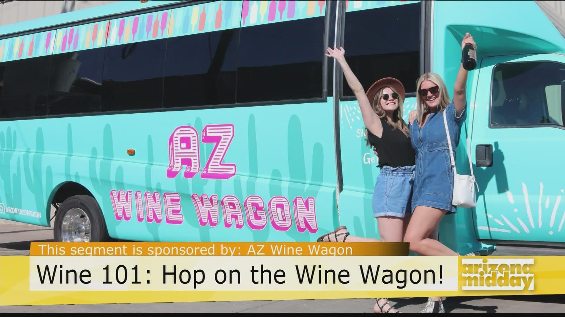 Candie Guay has the Wine 101 on the AZ Wine Wagon which takes you from Scottsdale to Cornville for the ultimate trip to some of the state's most popular wineries.