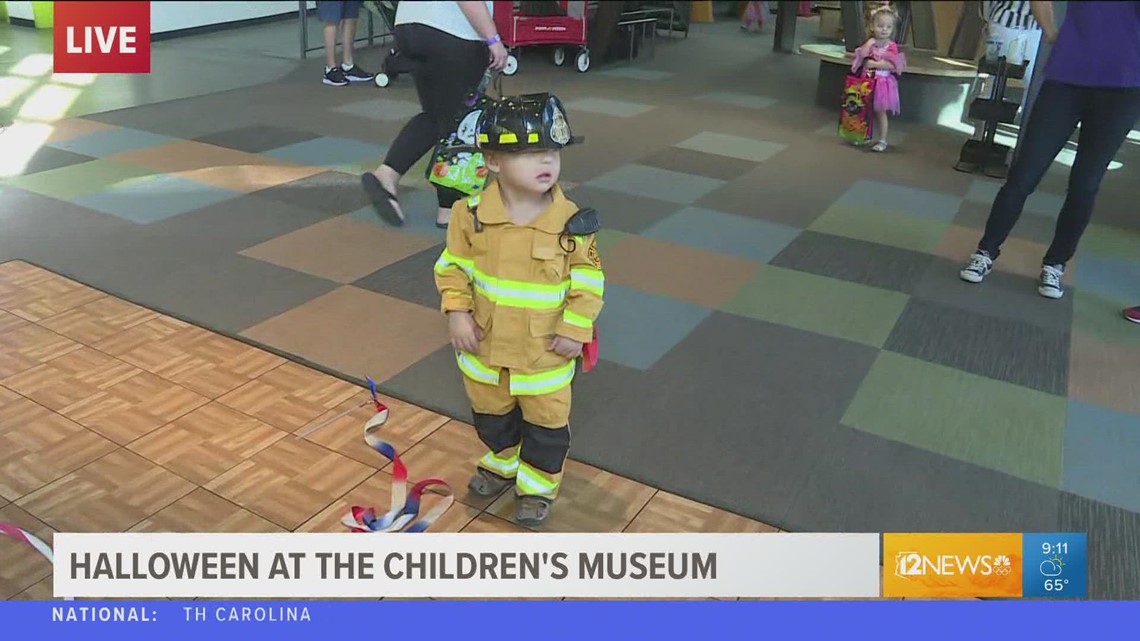 Phoenix Children's Museum host trickortreating for all the ghosts and