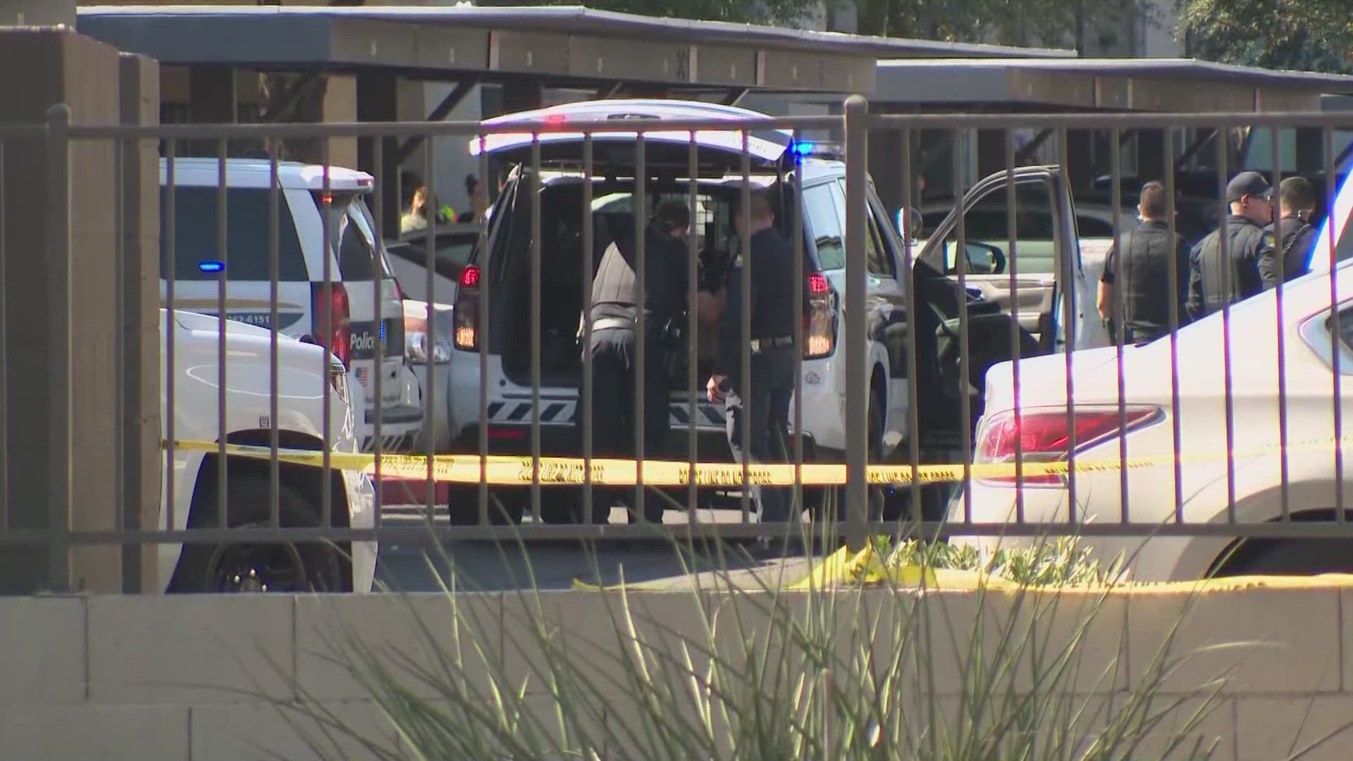 Neighbors in the apartment complex told 12News that they heard several gunshots. 