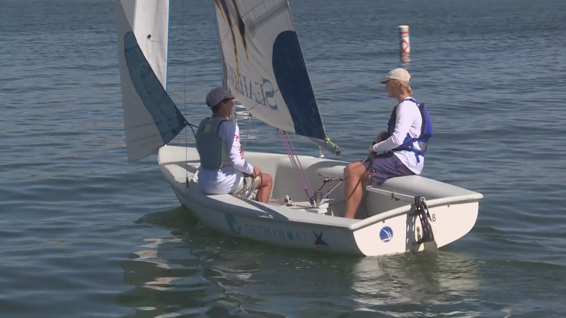 A group of Valley high schoolers making history by participating in the AZ Sailing Club.