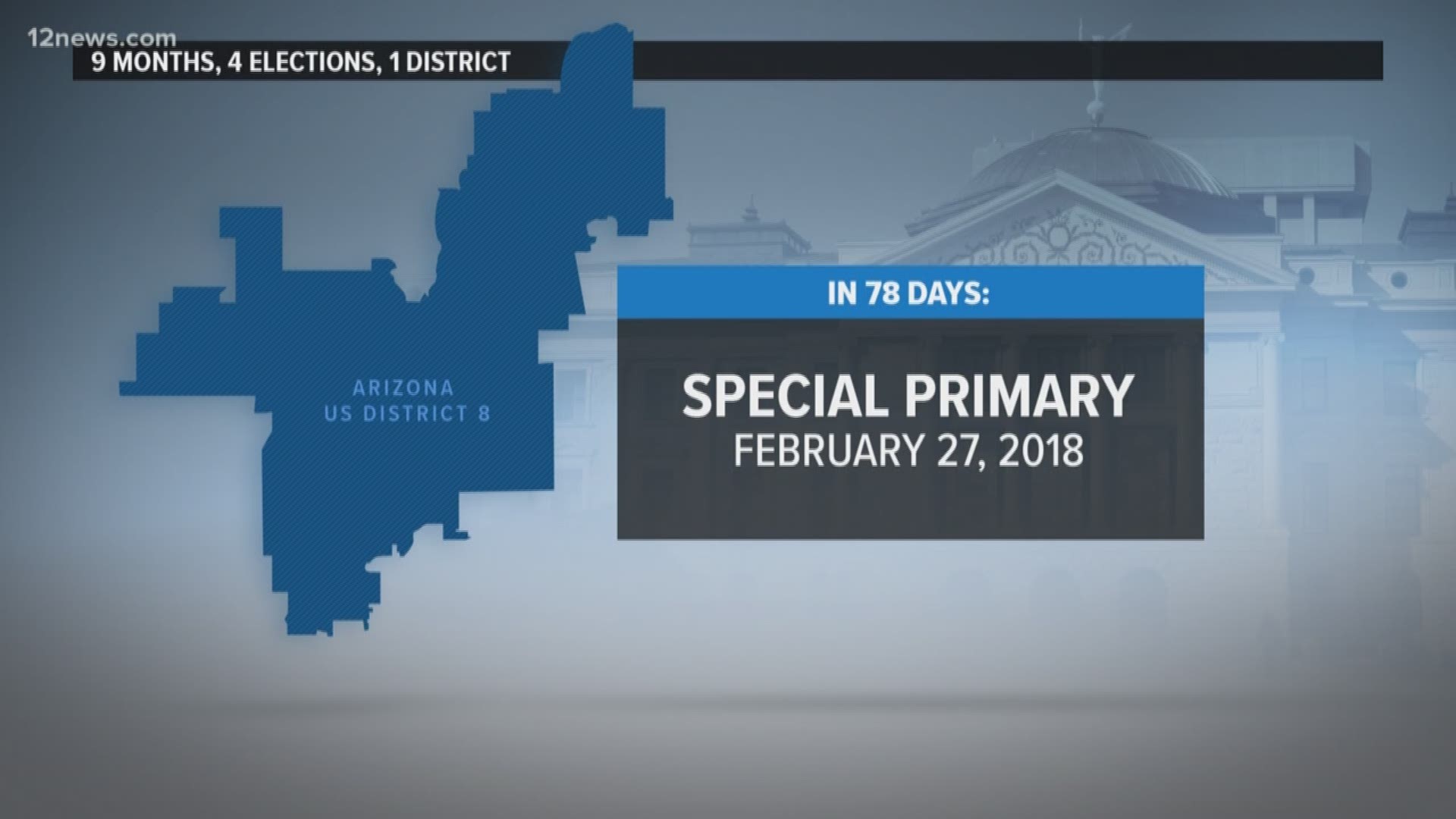 12 News' Brahm Resnik lays out the schedule for how the replacement for Trent Franks will be decided.